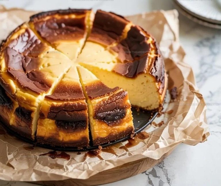 9943190 Lemon Basque Cheesecake Recipe