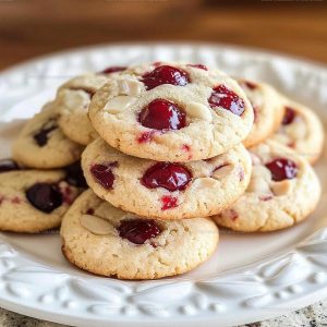 4013834 Almond Cherry Cookies Recipe