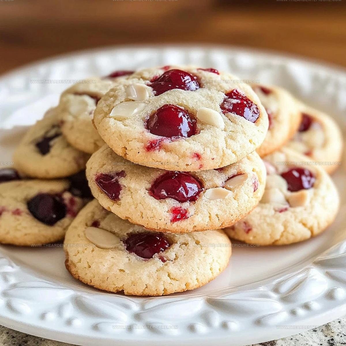 4013834 Almond Cherry Cookies Recipe