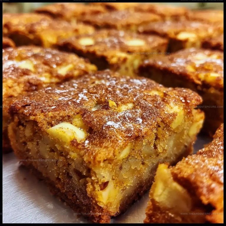 7884185 Chewy Apple Cinnamon Blondies Recipe