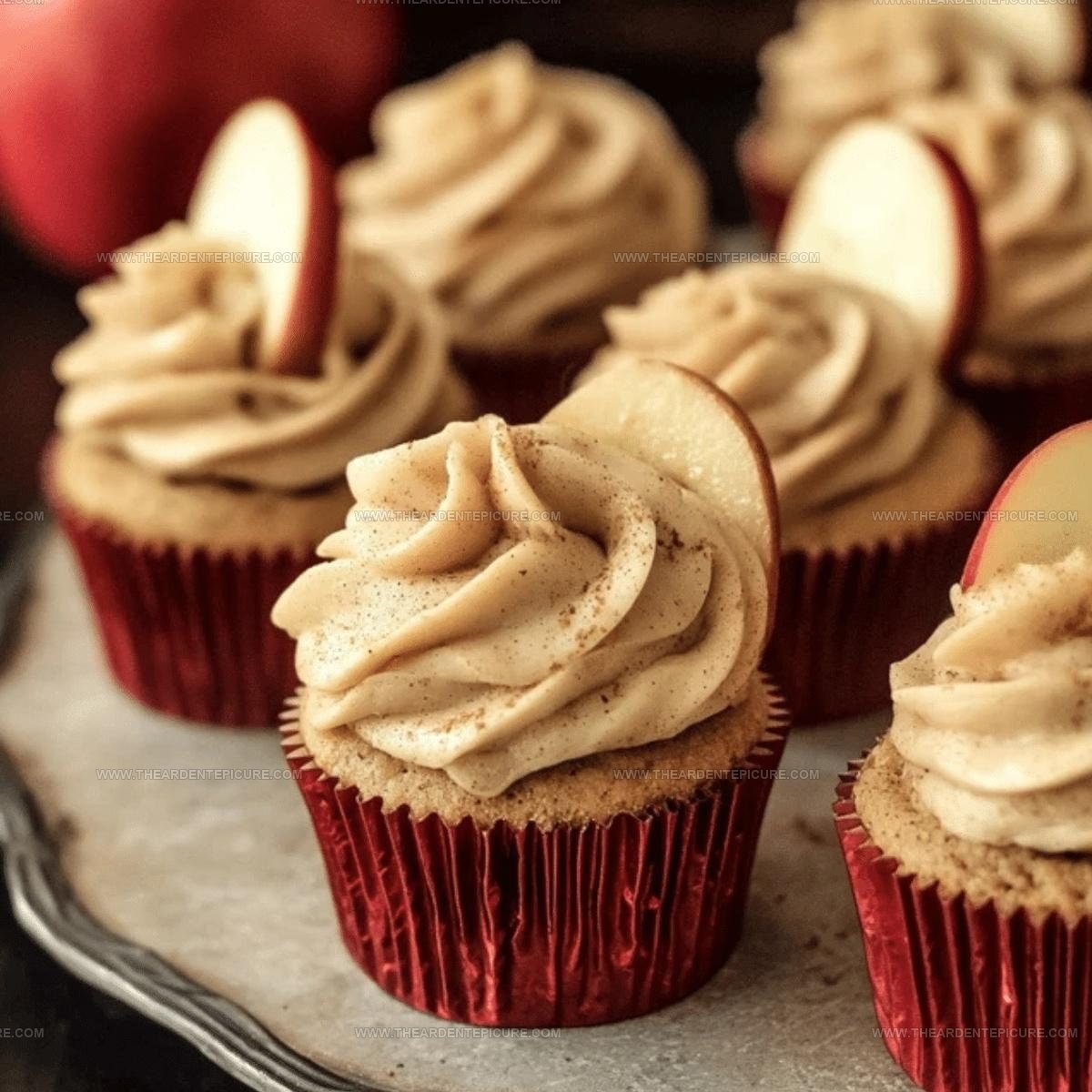 4097262 Apple Cider Cupcakes with Spiced Buttercream Frosting Recipe